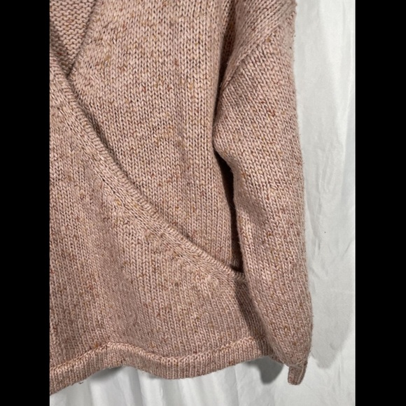 NWT Madewell Beresford Wrap-Front Pullover Sweater - Picture 9 of 12